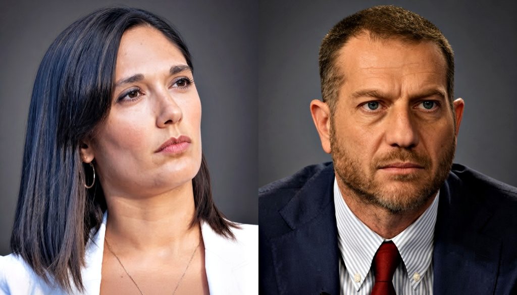 Giulia Presutti e Daniele Piervincenzi