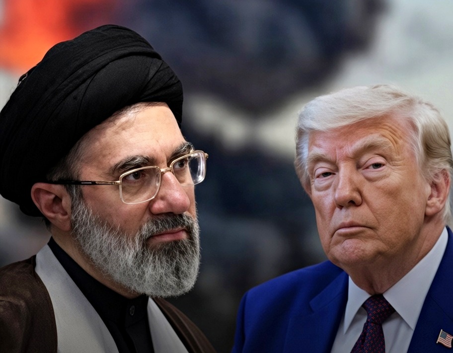 Mojtaba Khamenei e Donald Trump