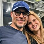 Stefano Accorsi con la moglie Bianca Vitali