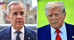 Mark Carney e Donald Trump